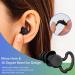 Silicone Earplugs | Noise Canceling & Reusable Hearing Protection | 40dB Noise Reduction for Travel Sleeping Reading & Swimming - 1PC Black - Buy Online on GoSupps.com