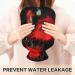NAANLE 2L Hot Water Bottle with Red Poppy Cover - Pain Relief Menstrual Cramps & Heat Therapy - Buy Online on GoSupps.com