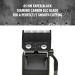 Stylecraft Mythic by Gamma Pi Men's Professional Hair Clipper with Magnetic Motor 180 Min Wireless Autonomy Adjustable Blade 8 Combs Blade Holder Metal Body - Buy Online on GoSupps.com