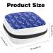 Cartoon Penguin Sanitary Napkin Storage Bag | Period & Tampon Storage | Makeup Pad Pouch | Blue Background Color - Buy Online on GoSupps.com