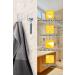 Caianwin 2PCS Stainless Steel Shower Razor Holder Bracket - Self-Adhesive Hooks for Bathroom & Kitchen - No Drilling Required Silver - Buy Online on GoSupps.com