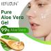 Aloe Vera Gel Organic Aloe Vera Gel Natural Aloe Vera Gel Moisturizing Soothing and Moisturizing Repairing Sunburn and Scars Face Care Body Hair 50 g - Buy Online on GoSupps.com