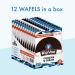 Rip Van Wafels Cookies & Cream Stroopwafels - Keto-Friendly, Low Sugar & Calorie Snacks - 12 Pack - Buy Online on GoSupps.com