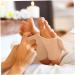 Reusable Castor Oil Packs for Feet - 2 Pack Adjustable Soft Cloth Compress for Men & Women - Oil-Resistant & Comfort Fit - Buy Online on GoSupps.com