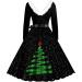 Buy Hanxiulin Christmas Sweater Dress Hoodie - Elegant Long Arm Christmas Clothes for Women in Green (XXL) | Perfect Christmas Costume - Buy Online on GoSupps.com