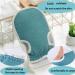 Exfoliating Mitt Body Scrub - 4 Pcs Exfoliating Gloves for Dead Skin | Back Scrubber Shower Exfoliator Gloves - Buy Online on GoSupps.com