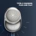 Buy Pocket Size Portable Shaver - Lightweight Travel Electric Shaver for Men | Perfect Gift for Dad & Boyfriend (Silver - Buy Online on GoSupps.com