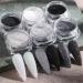 Buy Gzsyy Black Glitter Nail Powder - 6PCS Holographic Nail Art for Stunning Manicure Design - Buy Online on GoSupps.com