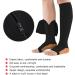 Buy ZLXHDL Compression Socks with Zipper - 2 Pairs of Open Toe Compression Stockings for Men & Women (S/M) - Black - Buy Online on GoSupps.com