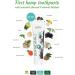 Annabis Dentacann | 100% Natural Whitening Activated Carbon Toothpaste | Fluoride-Free | Bamboo & Kalident | 100g - Eco-Friendly Dental Care - Buy Online on GoSupps.com