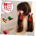 minkissy 5 Pairs Antique Red Hairpin Tassel Hair Accessories Pom Pom Tassels Hair Clips Barrettes Red Furry Balls Bow Hair Clips Girls Tassel Hair Clip Cloth Princess Flower Hair Girl Child - Buy Online on GoSupps.com