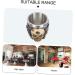 Minkissy 2-Pack Stainless Steel Soap Holder for Men Rustproof Shaving Shell in 2 Colors 8.5x7cm - Buy Online on GoSupps.com
