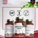 180 Montmorency Cherry Vegan Friendly Capsules High Strength 1100mg Montmorency Cherries UK Manufactured to GMP Standards by Natural Answers 180 Count (Pack of 1) - Buy Online on GoSupps.com