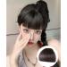 Bangs Hair Clip Natural Synthetic Hair Flat Bangs/Fringe Mini Fake Hair Bangs Fashion One Pieces Clip-in Air Bangs Hair Extension For Women Bangs Clip in Hair (Color : Natural black) - Buy Online on GoSupps.com