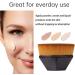 Foundation Makeup Brush 3Pcs Face Blush Liquid Powder Foundation Brush High-Density Seamless Foundation Brush Suitable for Mixed Liquid Cream Or Powder Cosmetic - Buy Online on GoSupps.com