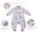 Baby Sleep Sack with Legs - 100% Cotton Wearable Blanket for Autumn & Winter 12-24 Months - Detachable Sleeves - Unisex Sleeping Bag - Sweet Dream S - Buy Online on GoSupps.com
