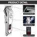 Beard Trimmer Hair Clippers Men Electric Beard Trimmers for Men Professional Cordless Hair Trimmer Cordless Rechargeable Hair Clippers with LED Display & 8 Limit Combs - Buy Online on GoSupps.com