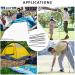 Weanas Tent Poles Replacement Kit - 7001 Series Aluminum Rod, Lightweight & Durable - 11'3 (343cm) - Buy Online on GoSupps.com