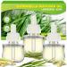 STRN Citronella Plug in Scented Oil Refill Electric Air Fresheners Refills for Bathroom and Home Fragrance Lemongrass 3 Refills 3.06 Fl Oz Compatible with Air Wick plug in Scented Oil Warmer