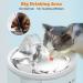 Stainless Steel Cat Water Fountain - SINDOX 88OZ Automatic Pet Drinking Dispenser with 3 Filters - Buy Online on GoSupps.com