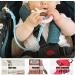 4 Pcs Adjustable Silicone Toy Clips for Baby Pacifier, Feeding Bottle & More - Safety Straps for Stroller, High Chair & Cribs - Buy Online on GoSupps.com
