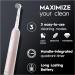 Oral-B Pro 1 Electric Toothbrush for Adults | 3D Cleaning | Christmas Gift | Gum Pressure Control | Pink Color | 2 Pin UK Plug - Buy Online on GoSupps.com