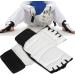 Vbest Life Foot Protector - 2 Pack Taekwondo & Boxing Ankle Support for Kickboxing Training (M-Black/White) | Durable & Comfortable International Shipping - Buy Online on GoSupps.com