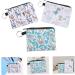 FOMIYES 3pcs Coin Purse Travel Bags for Women - Mini Wallet & Period Bag with Zip Coin Pouch - Assorted Colors - 11X9X0.5CM - Buy Online on GoSupps.com