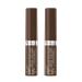 Rimmel Brow This Way Brow Styling Gel With Argan Oil, Medium Brown, 2 Count 2 Count Medium Brown