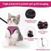 Shop Lollanda XS Pink Cat Dishes & Adjustable Soft Kitten Vest - Reflective Leash for Kittens | International Shipping Available - Buy Online on GoSupps.com