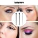 3pcs Eyeliner Brush Kit - Flat & Fine Angled Brushes for Eyeliner and Brow Makeup - Buy Online on GoSupps.com