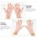 minkissy 4 Pairs Sun Protection Half Finger Gloves Fingerless Manicure Gloves Uv Prevention Gloves Manicure Skin Gloves Uv Shield Gloves Uv Gloves Protector Nylon Miss - Buy Online on GoSupps.com