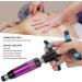 Manual Spine Correction Gun - Handheld Chiropractic Adjustment Tool | Stainless Steel Vertebral Setting Device for Pain Relief (Violet) - Buy Online on GoSupps.com