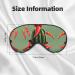 SSIMOO Cactus Hat & Chili Pepper Eye Mask - Soft Double-Sided Light Blocking for Better Sleep | International Shipping - Buy Online on GoSupps.com