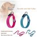 PETTOM Adjustable Nylon Dog Collar - Breathable Reflective XL Pink Collar for Dogs - Buy Online on GoSupps.com
