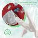 Orton 10Pcs Baby T-Shape Plastic Pacifier Clips - Soother Dummy Holder - White | International Shipping - Buy Online on GoSupps.com