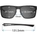 Tifosi Optics Swick Sunglasses in Blackout/Smoke - Stylish Eyewear for Outdoor Activities - Buy Online on GoSupps.com
