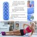 Frasheng 5-in-1 Fascia Roll Set | Foam Scooter Massage Roller Stick Fascia Ball Resistance Tapes & Storage Bags | Blue Foam Roller for Muscle Training - Buy Online on GoSupps.com