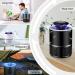Bug Zapper Electric Mosquito & Fly Killer - Indoor/Outdoor Insect Trap with Powerful Attractant - Hangable Mosquito Lamp for Patio - Black - Buy Online on GoSupps.com