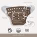Morning Dew Baby Cloth Pocket Diapers 7 Pack with Bamboo Inserts and Wet Bag - Nora's Nursery - Buy Online on GoSupps.com