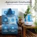 AUNEK Cool Mist Humidifier - 2.2L Large Water Tank, Auto-off, 24hr Operation, BPA-free, 28dB Quiet - Ideal for Bedroom, Home, Baby Room, Office - Buy Online on GoSupps.com