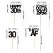 Keaziu 48 Pack Straight Outta 1992 & Thirty AF Cupcake Toppers - 30th Birthday Party Decor - Buy Online on GoSupps.com