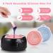 OUTXE 4 Pack Silicone Wax Warmer Liner Set with Non-Stick Bowl and Spatulas - Hair Removal Waxing Kit Replacement Liner - Buy Online on GoSupps.com