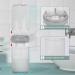 Buy Lollanda Travel Toothbrush Set - 2 Piece Etui & Water Cup for Camping & Business Trips - Light Gray - Buy Online on GoSupps.com