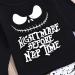 DaceStar 2PCs Newborn Baby Clothes Set | Long Sleeve Letter Print T-Shirt + Skull Pants | Nightmare Before Pajamas Claus | Black | 0-6 Months - Buy Online on GoSupps.com