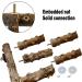 Qeeheng Bird Stand & Natural Wood Seat Rods - Ideal Toys & Accessories for Small to Medium Parrots Budgies Lovebirds & Aras - Buy Online on GoSupps.com