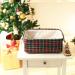 Christmas Buffalo Plaid Storage Basket - Farmhouse Decor Organizer for Kids Gifts - Collapsible Empty Bin for Nursery Room - Green Plaid Design - Buy Online on GoSupps.com