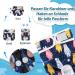 Slowton Washable Dog Diapers for Bitches - 3 Pack Soft & Eco-Friendly Incontinence Heat Trousers with Adjustable Buttons - XS Size - Buy Online on GoSupps.com