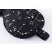 Adjustable Silk Sleep Mask - Super Soft Eye Mask for Ultimate Comfort and Relaxation | Silver Starrysky Black - Buy Online on GoSupps.com