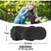 Ruxan Dog Toys for Aggressive Chewers | Robust Squeaky Interactive Natural Rubber Toy for Large & Medium Dogs | Perfect for Fetch & Play - Black - Buy Online on GoSupps.com